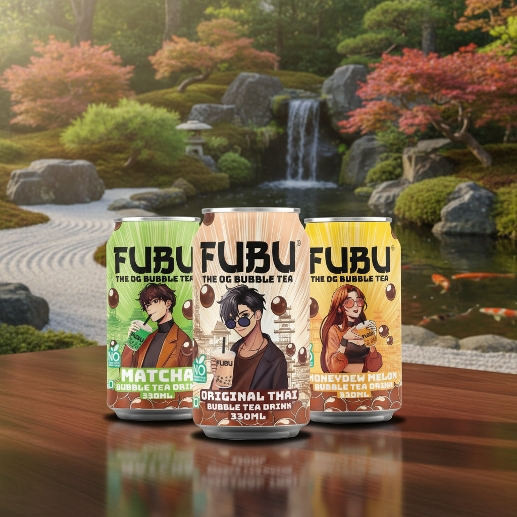 Assorted Bubble Tea Drink (Pack of 3) - Pay for 3, Get 3 FREE!