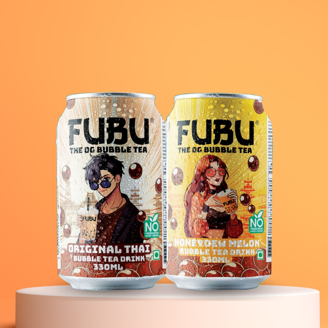 Assorted Bubble Tea Drink (Pack of 3) - Pay for 3, Get 3 FREE!