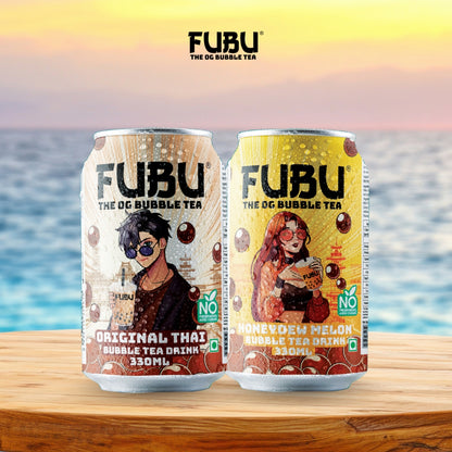 Assorted Bubble Tea Drink (Pack of 3) - Pay for 3, Get 3 FREE!