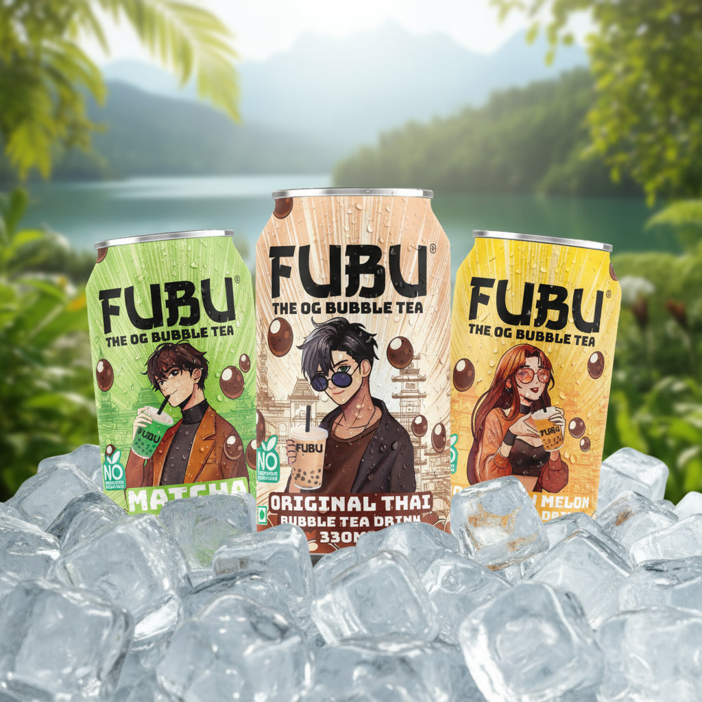 Assorted Bubble Tea Drink (Pack of 3) - Pay for 3, Get 3 FREE!