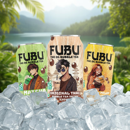 Assorted Bubble Tea Drink (Pack of 3) - Pay for 3, Get 3 FREE!