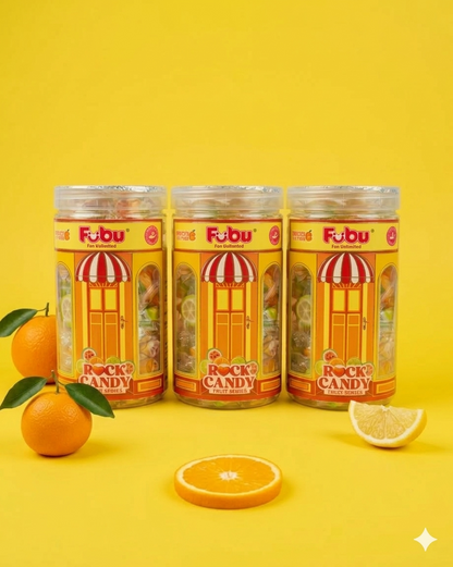 Fubu Rock Candy - Assorted Pack of 3 Jars