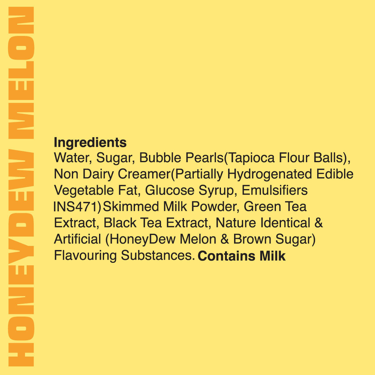 Honeydew Melon Bubble Tea Drink (Pack of 3) - Pay for 3, Get 3 FREE!