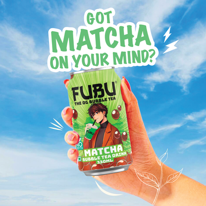 Matcha Bubble Tea Drink(Pack of 3) - Pay for 3, Get 3 FREE!