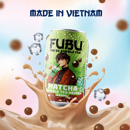 Matcha Bubble Tea Drink(Pack of 3) - Pay for 3, Get 3 FREE!