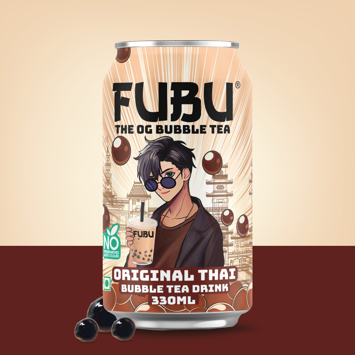 Original Thai Bubble Tea Drink (Pack of 3) - Pay for 3, Get 3 FREE!