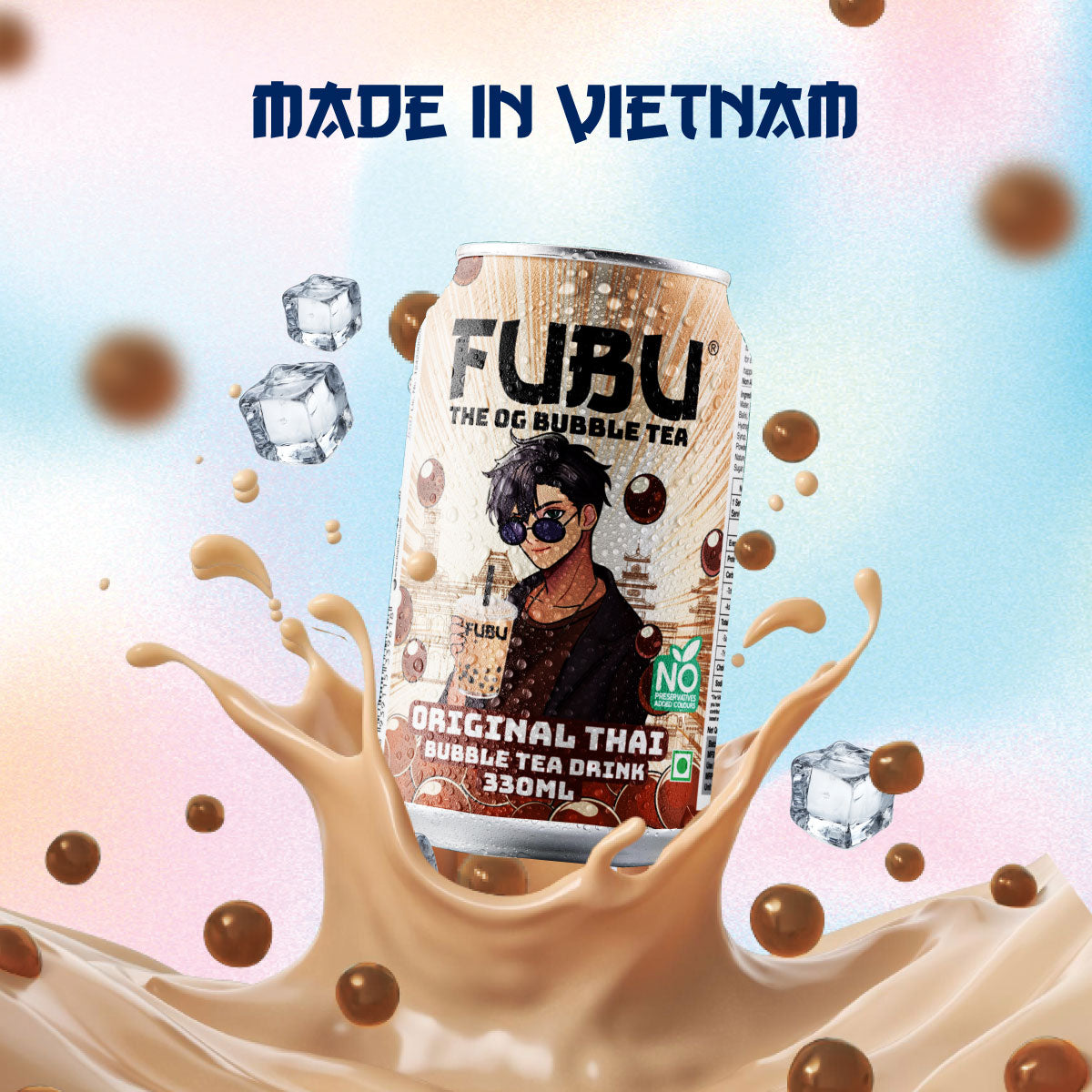 Original Thai Bubble Tea Drink (Pack of 3) - Pay for 3, Get 3 FREE!