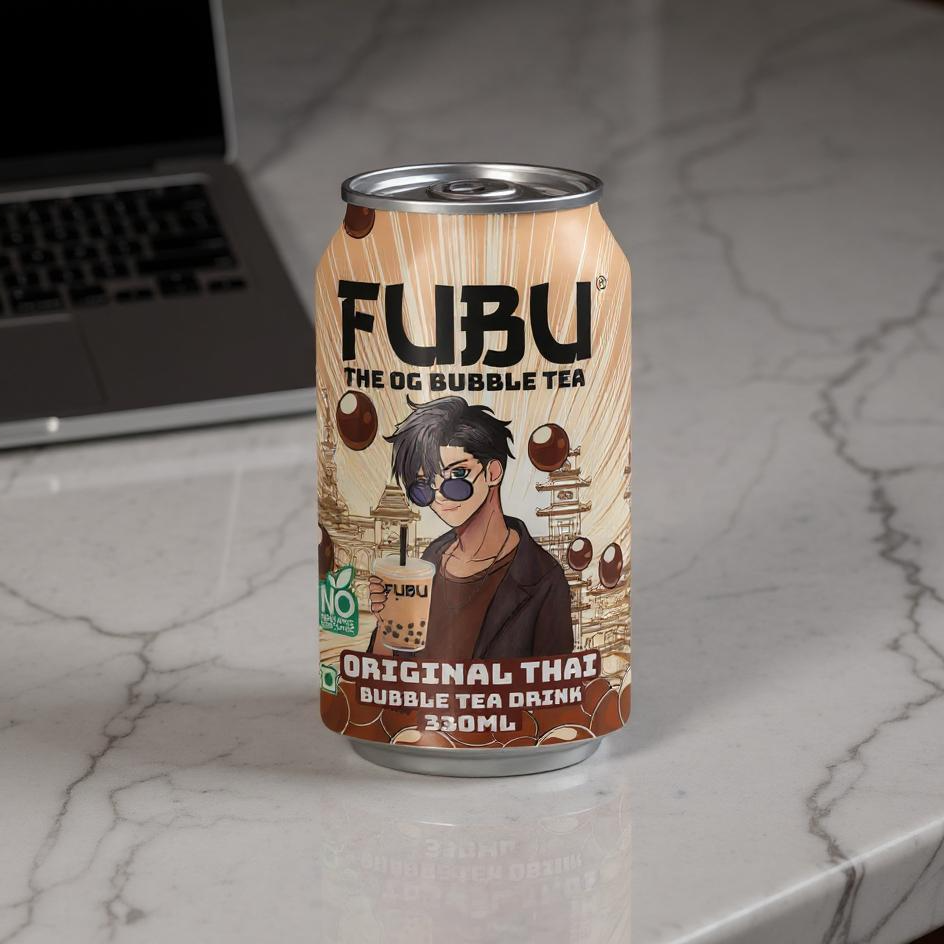 Original Thai Bubble Tea Drink (Pack of 3) - Pay for 3, Get 3 FREE!