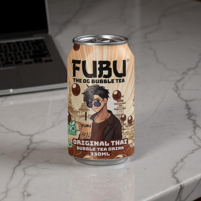 Original Thai Bubble Tea Drink (Pack of 3) - Pay for 3, Get 3 FREE!