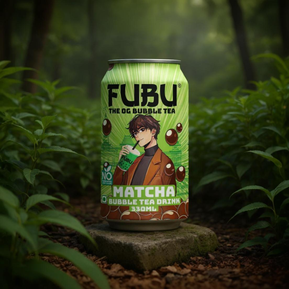 Matcha Bubble Tea Drink(Pack of 3) - Pay for 3, Get 3 FREE!